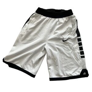 Nike elite Black and White Sports Shorts